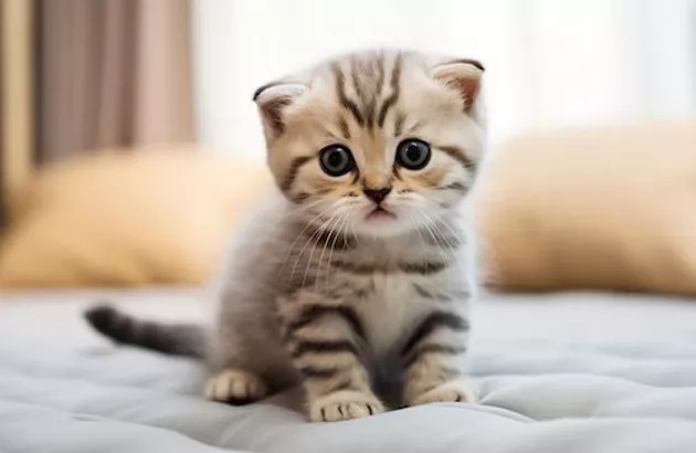 Первая передержка котёнка
